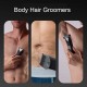 Dual-Head Water Proof Body Hair Groomers Black 