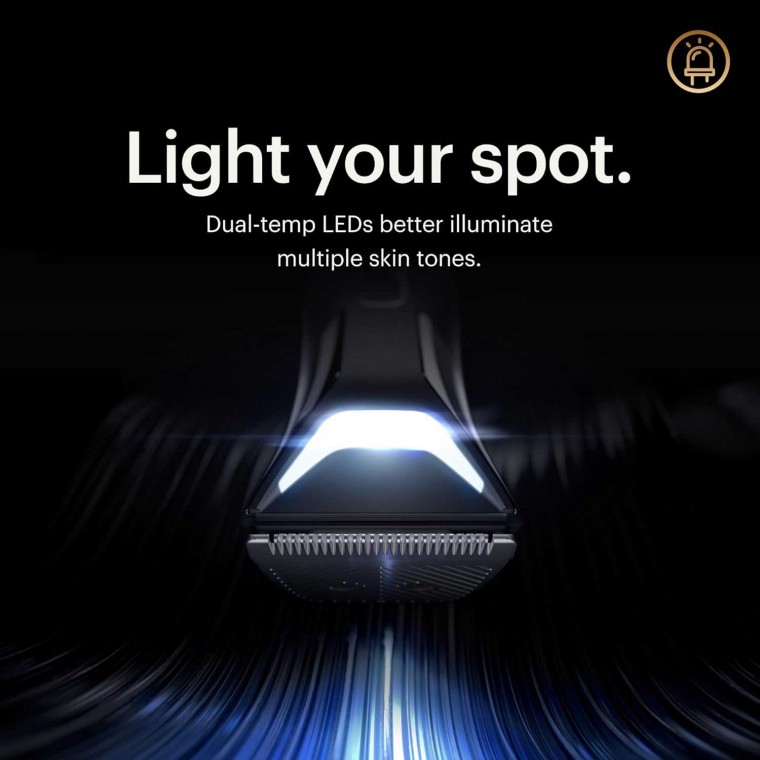 Dual-Head Water Proof Body Hair Groomers Black 