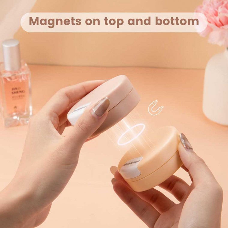 Magnetic Travel Toiletry Jars 4 Pcs