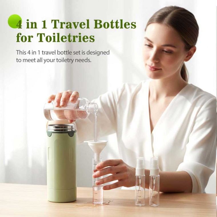 Portable Travel toiletry Bottles Set