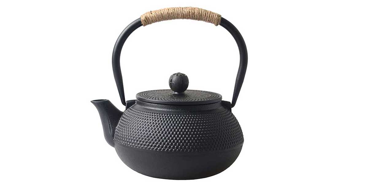 Teaeer Cast Iron Teapot With Infuser For Loose Tea 600ml