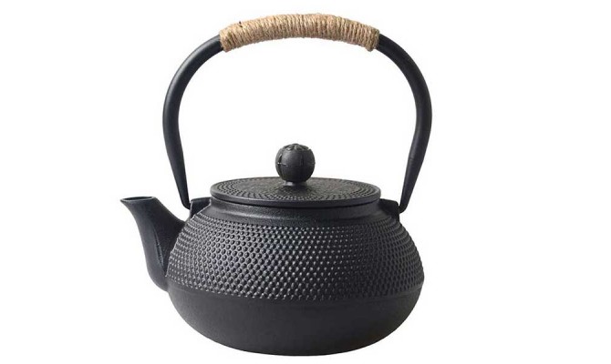 Teaeer Cast Iron Teapot With Infuser For Loose Tea 600ml