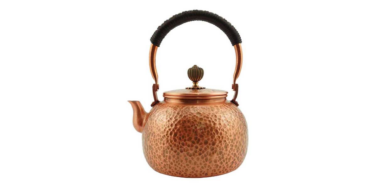 Teaeer Copper Tea Kettle With Infuser 2000ml/67oz