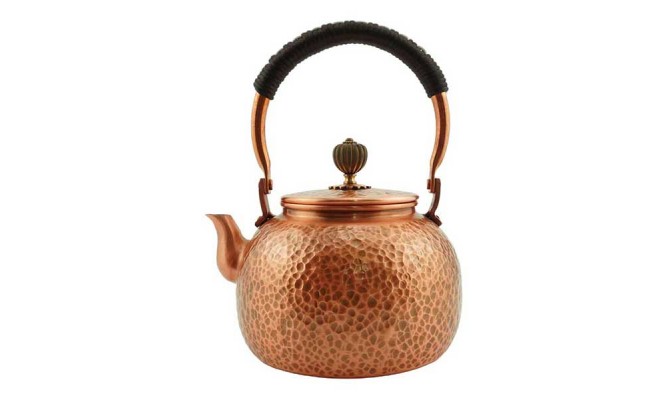 Teaeer Copper Tea Kettle With Infuser 2000ml/67oz