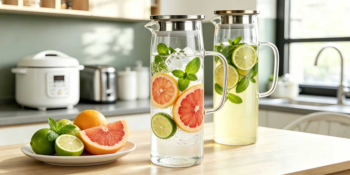 Stylish 1.5L Glass Pitcher Review: Perfect Pour, Filter And Multi Use