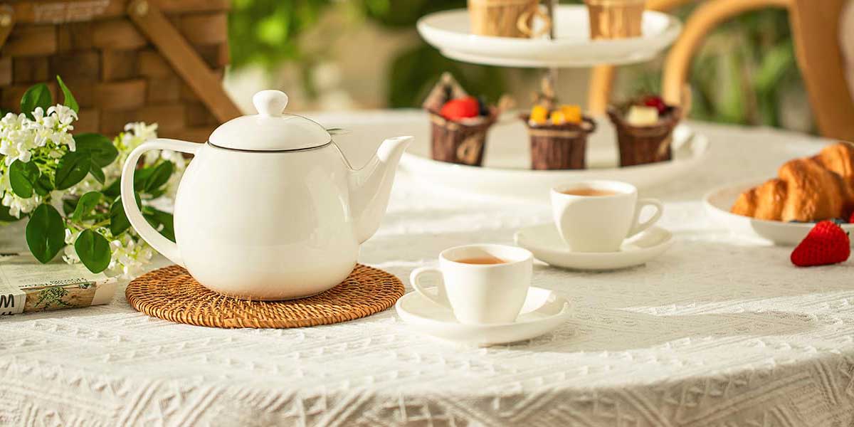 Share A White Teapot Daily Using