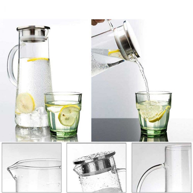 Glass Pitcher 1500ml/51oz Glass Pitcher 1500ml/51oz