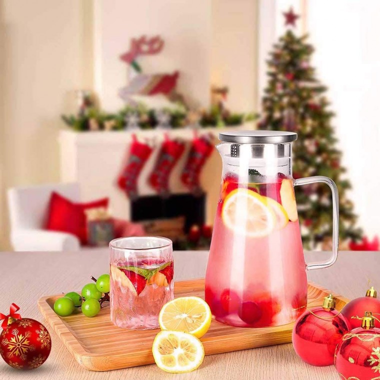 Glass Pitcher 1800ml/61oz Glass Pitcher 1800ml/61oz