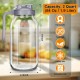 Marson Jar Pitcher With Gray Lid 1800ml/64oz