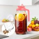 Marson Jar Pitcher With Pink Lid 1800ml/64oz