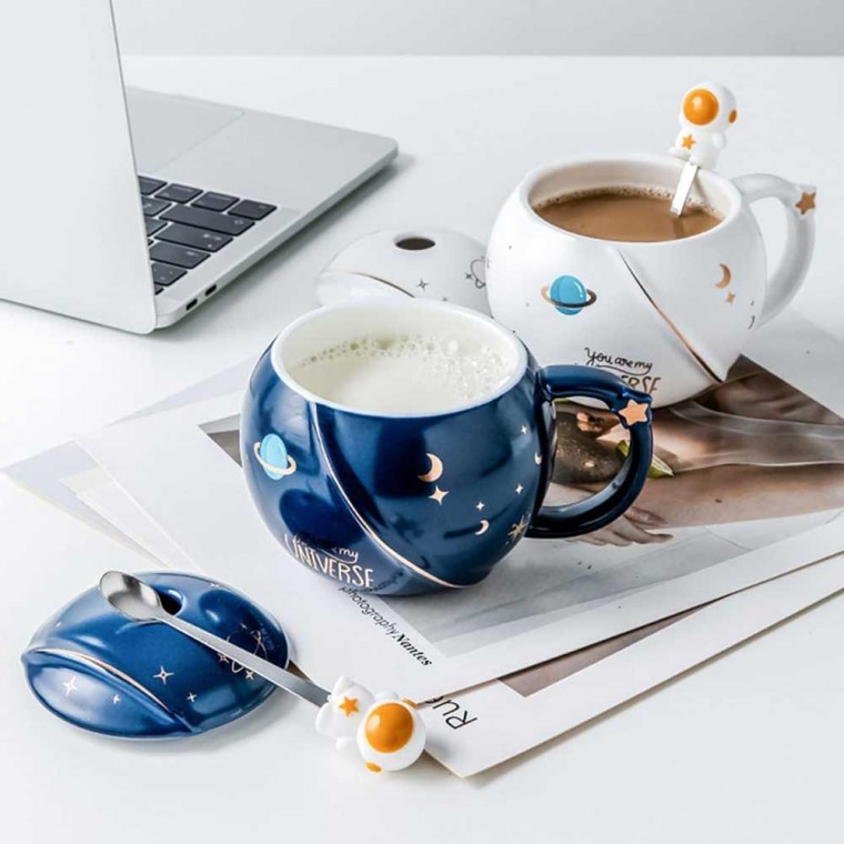 Astronaut Mug Dark Blue 450ml/15oz Astronaut Mug Dark Blue 450ml/15oz