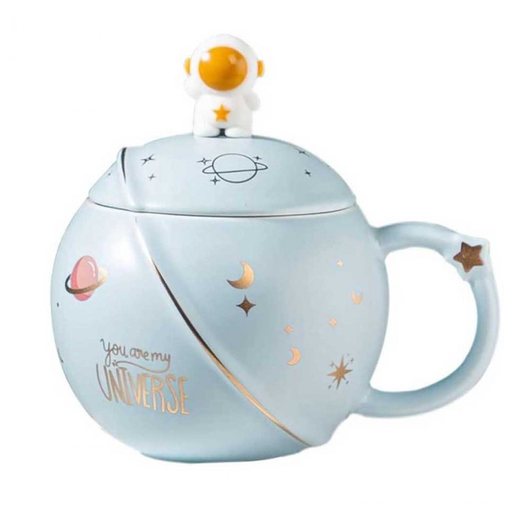 Astronaut Mug Light Blue 450ml/15oz