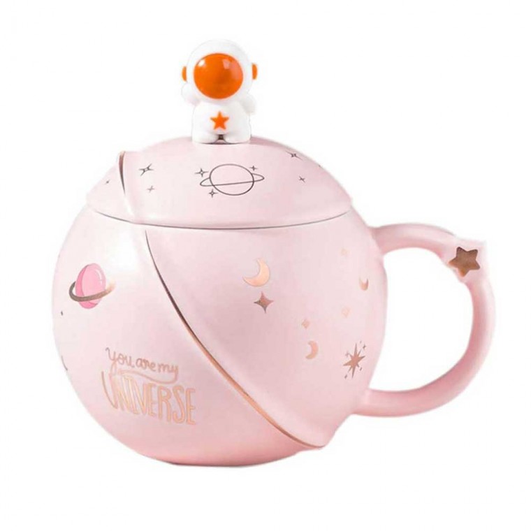 Astronaut Mug Pink 450ml/15oz