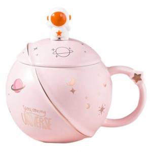 Astronaut Mug Pink 450ml/15oz