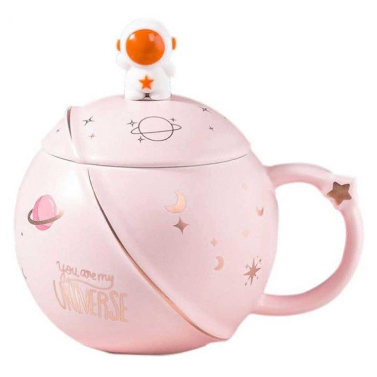 Astronaut Mug Pink 450ml/15oz Astronaut Mug Pink 450ml/15oz