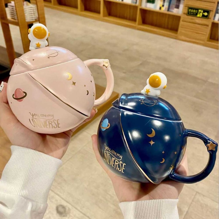 Astronaut Mug Pink 450ml/15oz Astronaut Mug Pink 450ml/15oz