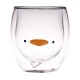 Double Wall Glass Cup Duck 250ml/8.4oz