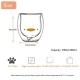Double Wall Glass Cup Duck 250ml/8.4oz Double Wall Glass Cup Duck 250ml/8.4oz