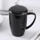Ceramic Infusion Mug Black 500ml/17oz