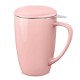 Ceramic Infusion Mug Pink 500ml/17oz