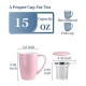 Ceramic Infusion Mug Pink 500ml/17oz