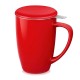 Ceramic Infusion Mug Red 500ml/17oz