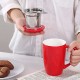 Ceramic Infusion Mug Red 500ml/17oz