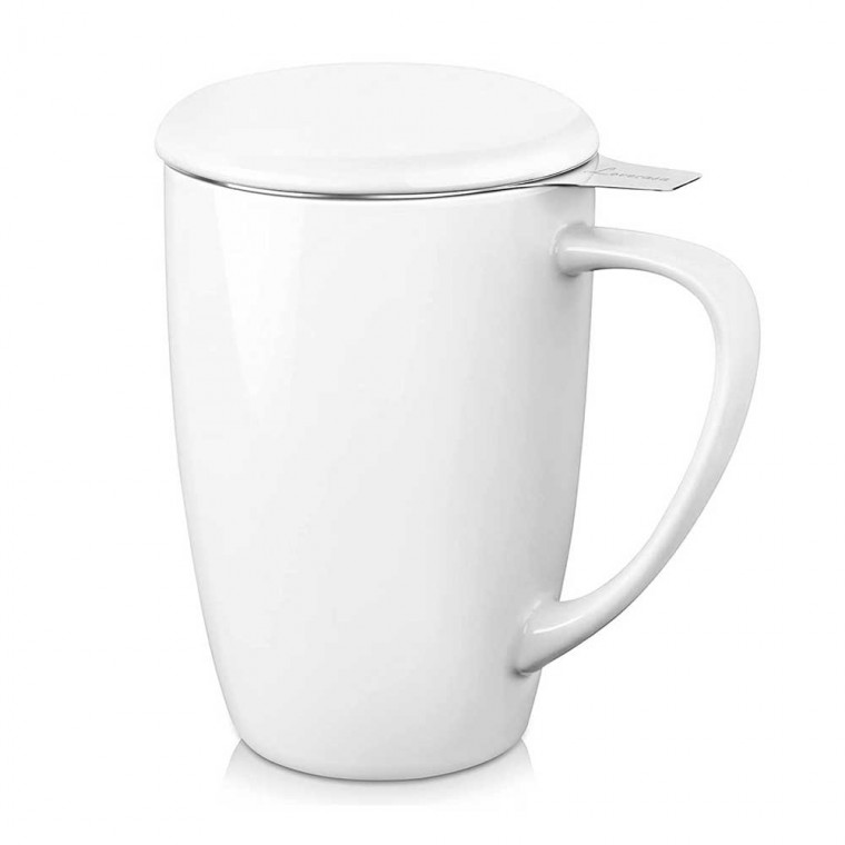Ceramic Infusion Mug White 500ml/17oz