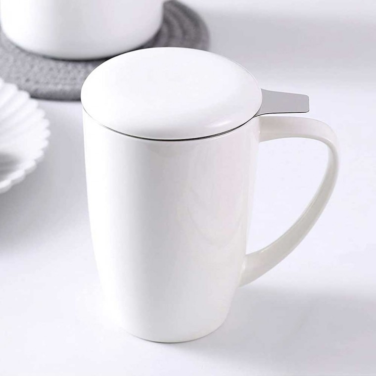 Ceramic Infusion Mug White 500ml/17oz