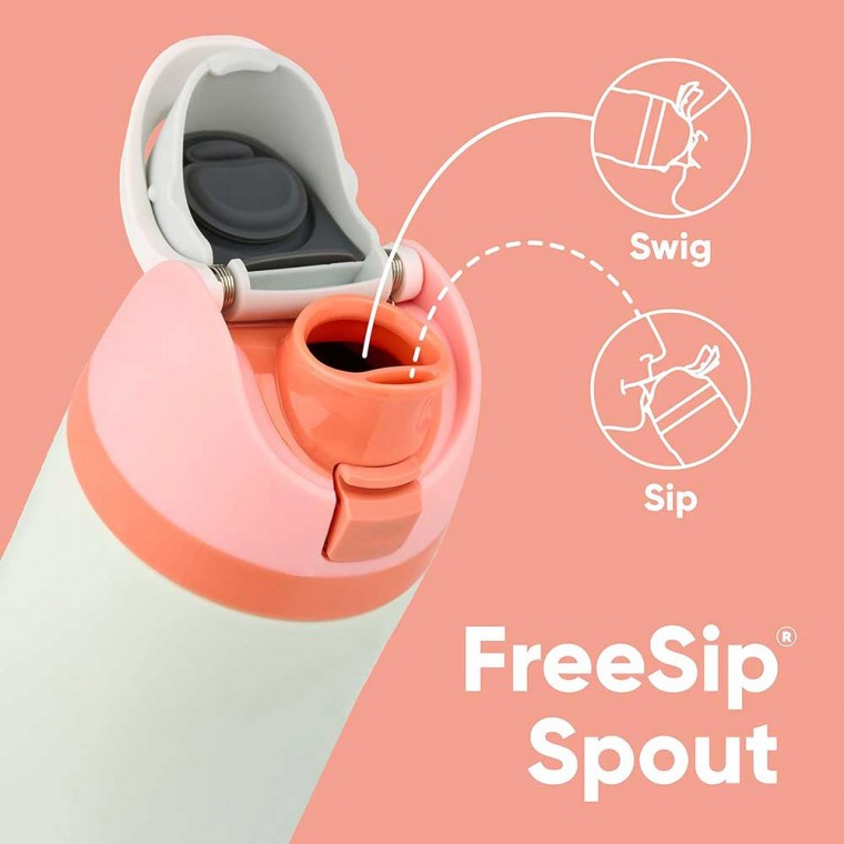 Insulated Stainless Steel Water Bottle Off-White 24oz