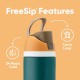 Insulated Stainless Steel Water Bottle Off-White 24oz