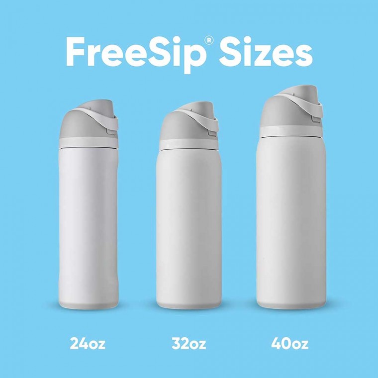 Insulated Stainless Steel Water Bottle Off-White 24oz