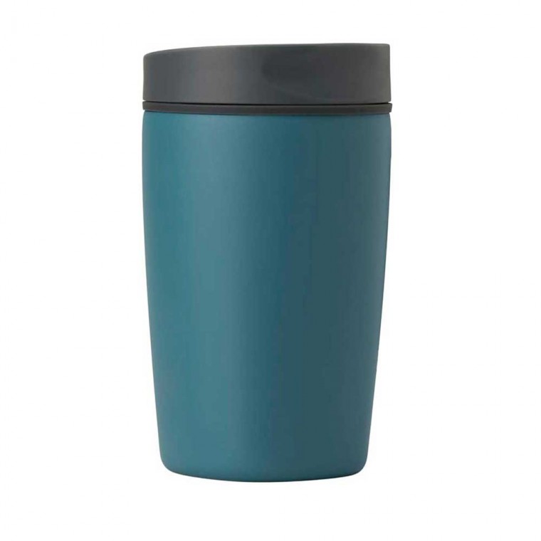 Insulated Stainless Steel Coffee Tumbler Dark Blue 12oz
