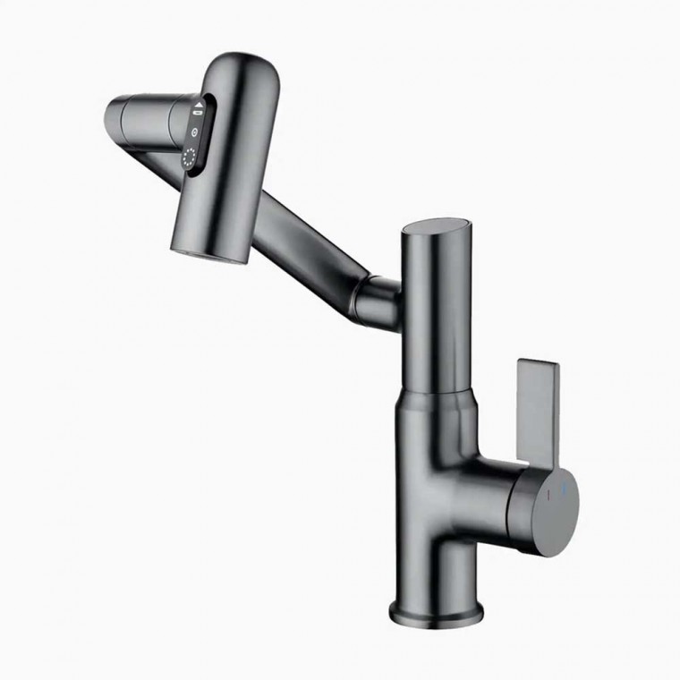 Modern Rotatable Faucet With Digital Temperature