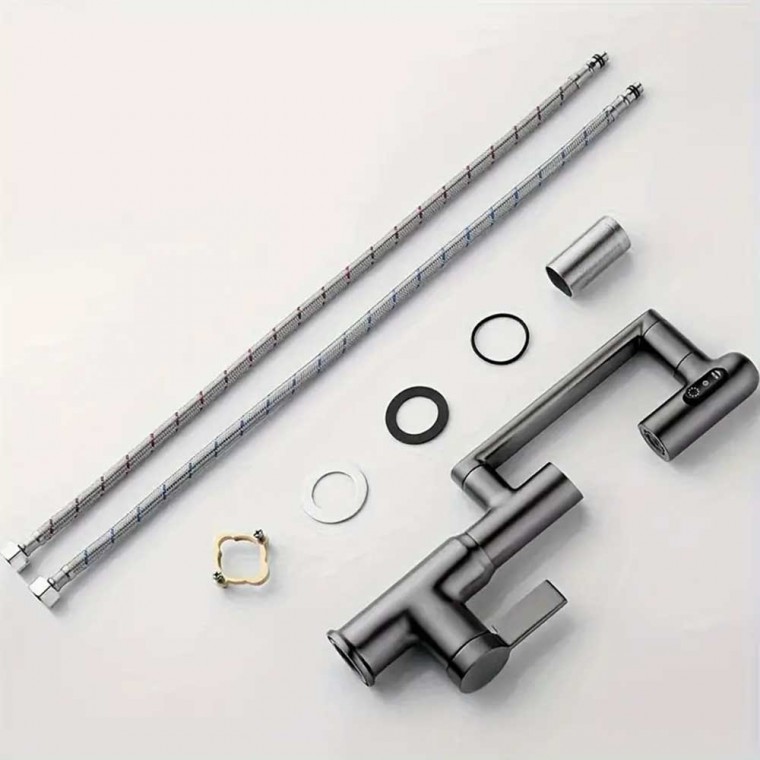 Modern Rotatable Faucet With Digital Temperature