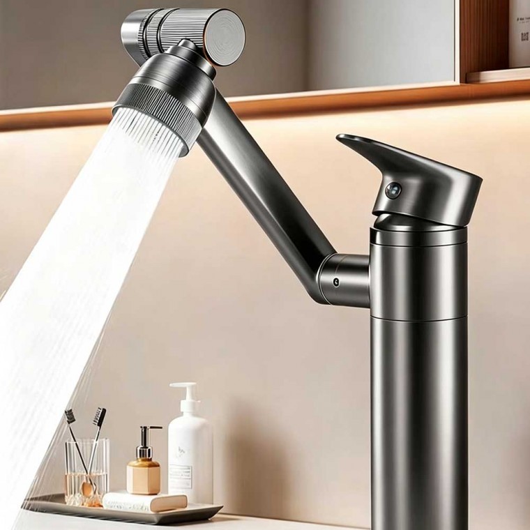 Luxury Premium Rotatable Bathroom Sink Faucet 