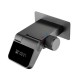 Wall Mount Digital Display Swivel Waterfall Bathroom Faucet