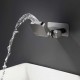 Wall Mount Digital Display Swivel Waterfall Bathroom Faucet