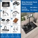 Luxury Digital Temperature Waterfall Workstation Kitchen Sink