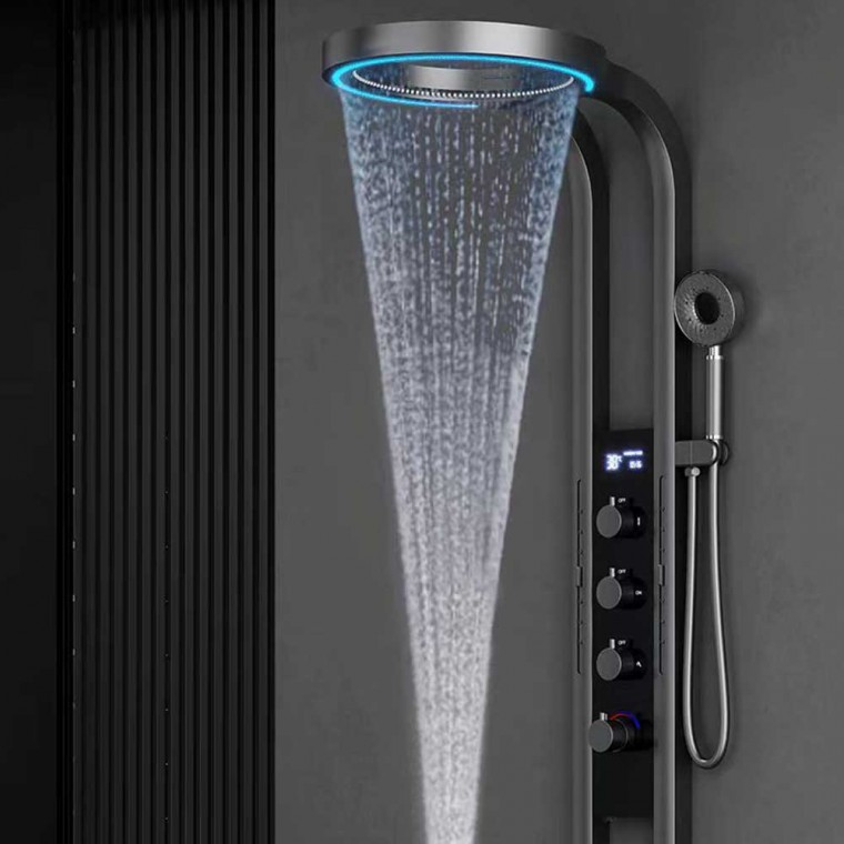 Ultimate Water Shower Set Black
