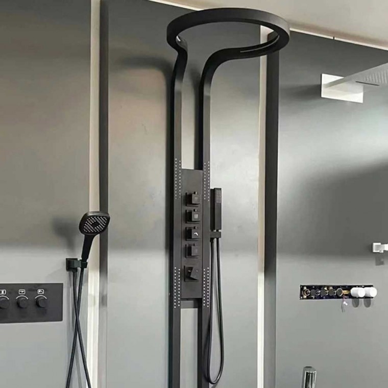 Ultimate Water Shower Set Black