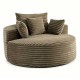 Oversized Round Chaise Lounge Chair