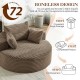 Oversized Round Chaise Lounge Chair