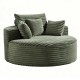 Oversized Round Chaise Lounge Chair