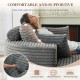 Oversized Round Chaise Lounge Chair