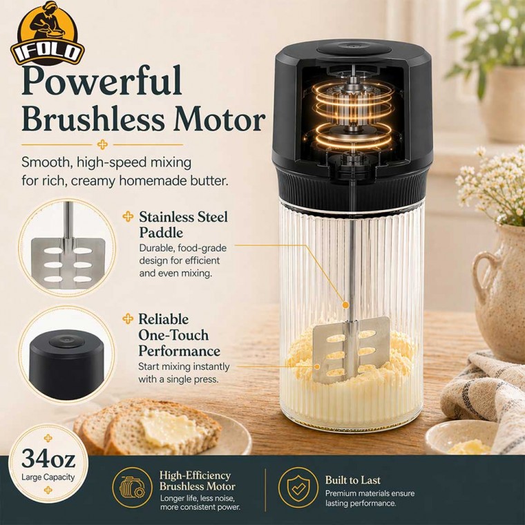 Electric Butter Churn 34oz