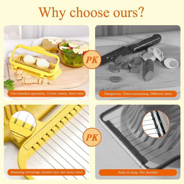  Large Boiled Eggs Banana Slicer