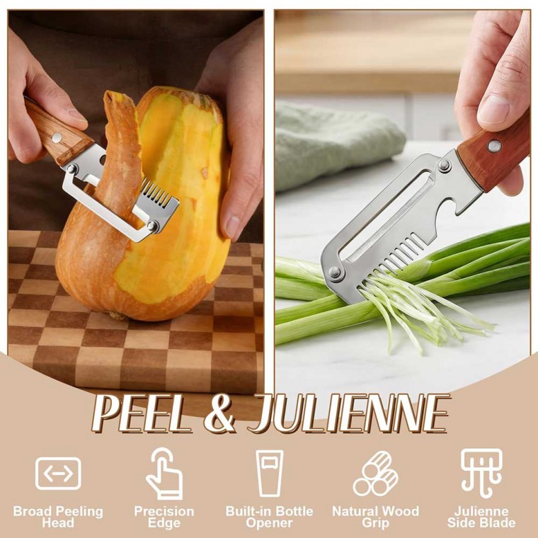 Multi Functional Vegetable Peeler 2 Pcs