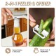 Multi Functional Vegetable Peeler 2 Pcs