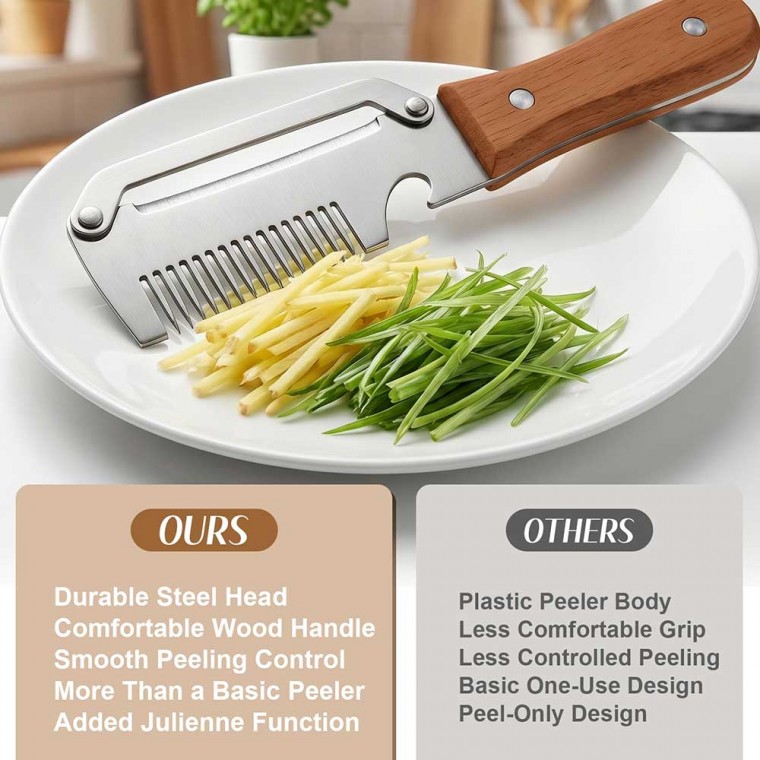 Multi Functional Vegetable Peeler 2 Pcs